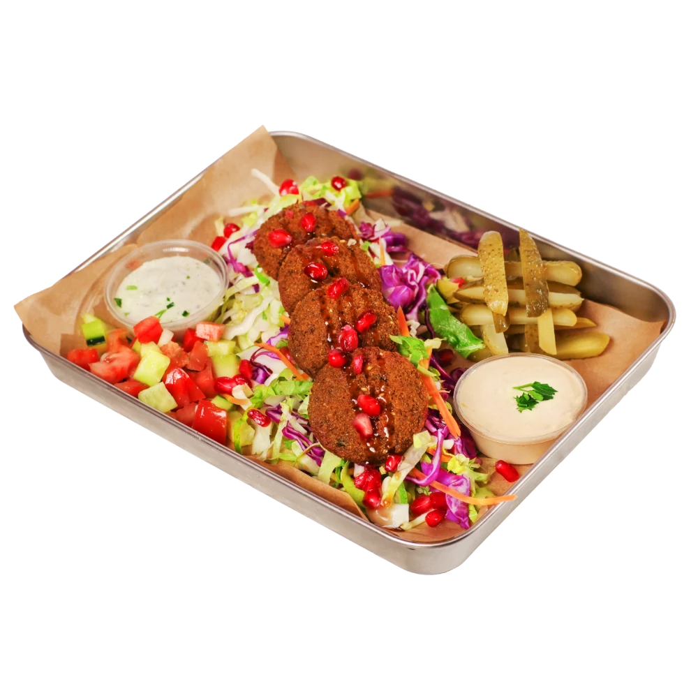 Vassoio Falafel vegetariano